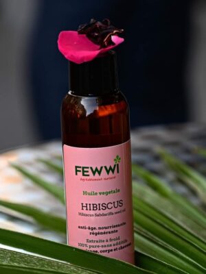 Huile d'hibiscus pure et naturelle Fewwi